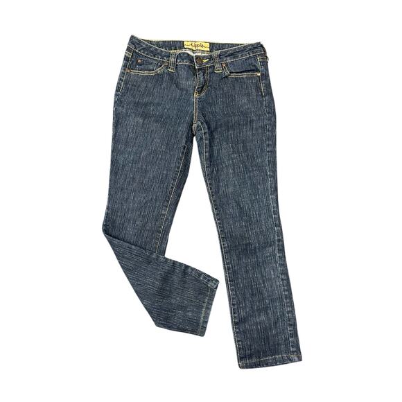 Hippie Jeans Capri Pants‎ Medium Blue Women’s Size 29 - Picture 1 of 8